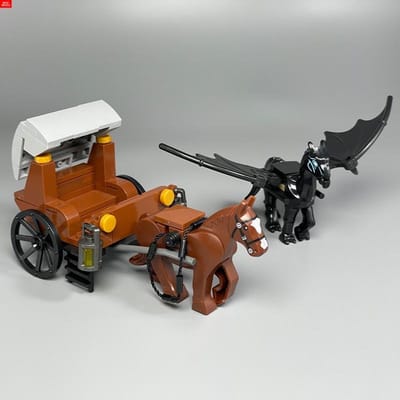 MOC Bakstenen GD213 Thestral alkyria Strijdpaard Educatieve Bouwstenen Speelgoed ideaal voor Kinderen L162 Poppen Kerstcadeaus