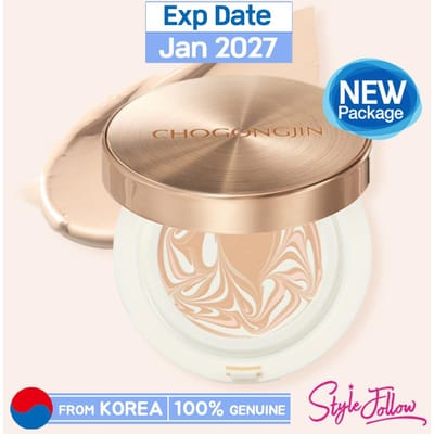 [MISSHA] Chogongjin Essence Pact 15g (SPF50+/PA++++) (1pc) #21C Vanilla beige