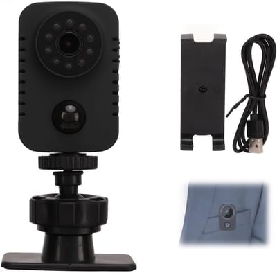 Mini Camera - Verborgen Camera - Beveiliging Thuis - Automatisch Nachtzicht - 1080P HD - Zwart
