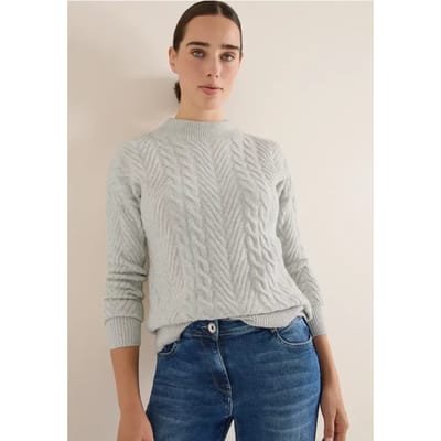 Jumper met kabelpatroon