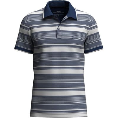Fynch-Hatton Polo Two-Tone Multi Striped Midnight / male
