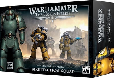 Beeldje Games Workshop Warhammer 30k - Legiones Astartes : MK-III