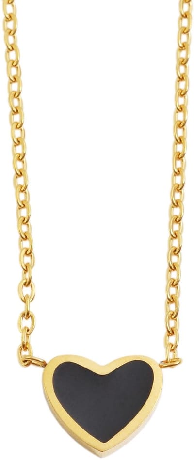 AKZENT Akzent dames ketting met hanger Kadira roestvrijstalen ketting met hanger, lengte: 43+5cm