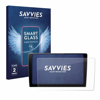 2 Stuks Savvies Screenprotector - geschikt voor Pioneer SPH-PF97BT - beschermfolie glas transparant