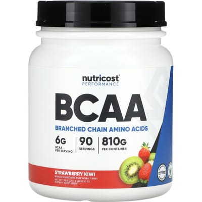 Nutricost, Performance, BCAA, Fraise Kiwi, 810 g (1,8 lb)