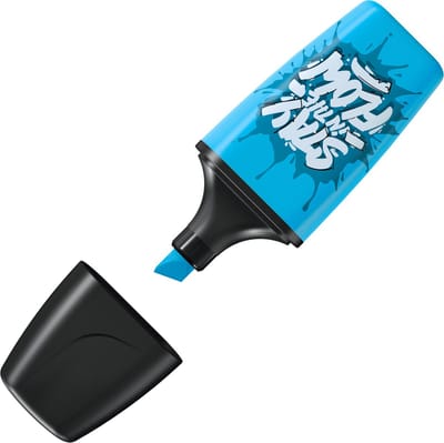 BOSS MINI by Snooze One - markeerstift - blauw - per stuk