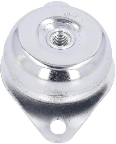 Trillingsisolator Pad - Antivibratie Pad - Apparatuur Stabiliseren - 500 Kg Draagvermogen - 15x11x6 cm - Zwart