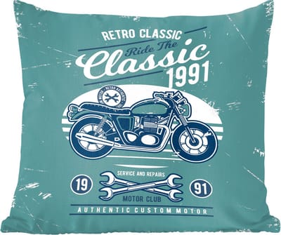 Sierkussens - Kussentjes Woonkamer - 60x60 cm - Motor - Gereedschap - Retro