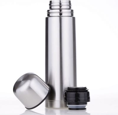 Borvat® | Thermoskan - Isoleerfles - Thermos - Thermosfles - Thermosfles - 1 L