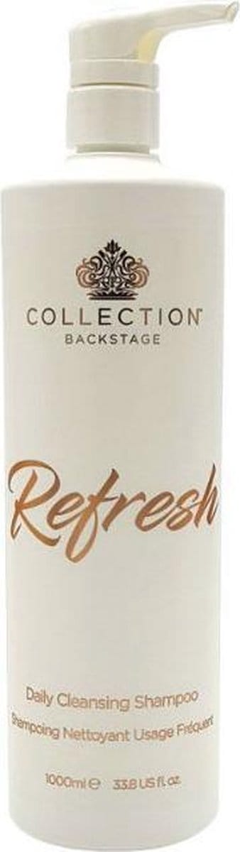 The Collection Backstage Refresh Shampoo - 1000 ml- Normale shampoo - Voor Alle haartypes -