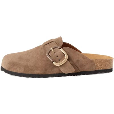 Tamaris leren muiltje 1-27600-44-355 Damesschoenen M2760044 Chocolate