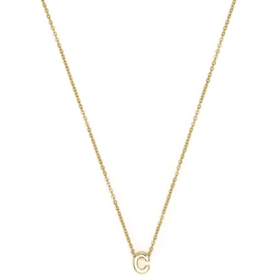 Luxenter Ketting met 18-karaats geelgouden afwerking - Alphabet