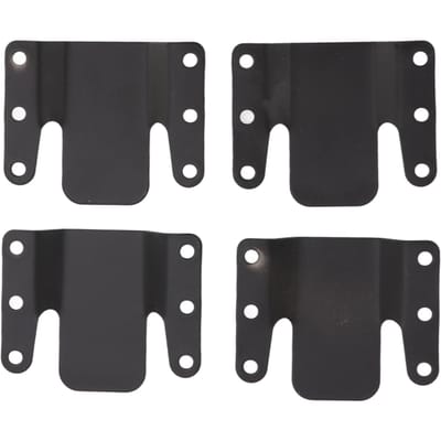 4 Sets Bank Interlocking Universeel IJzer 0.5CM Opening Modulaire Bank Beugel voor Thuis Slaapzaal