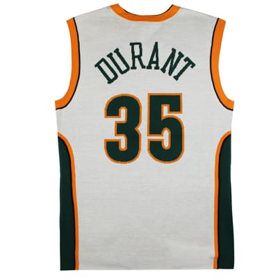 Mitchell & Ness x CLOT M&N Seattle Supersonics Gebreide Kevin Durant Jersey