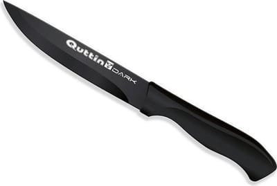 Quttin Dark keukenmes 11 cm zwart