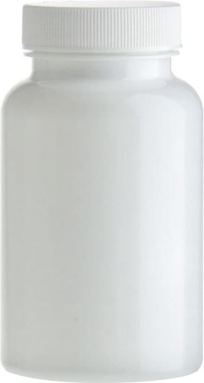 10 keer 200 mm PET pot wit met deksel