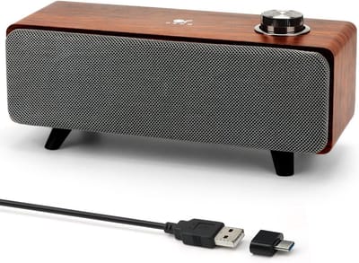 Bluetooth Soundbar voor PC en Laptops met Subwoofer (10W)