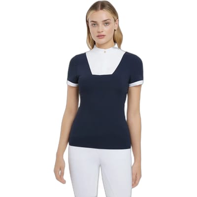 LeMieux Sophia Wedstrijdshirt Dames Core S Navy