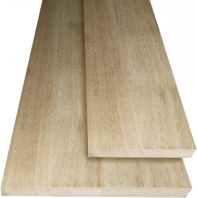 Massief Houten Planken Ultralicht en Duurzaam Geslepen 100x20x2 cm