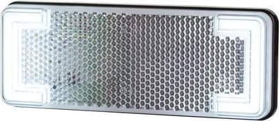 Reflectorlamp Wit 113x44 mm LED 12/24V