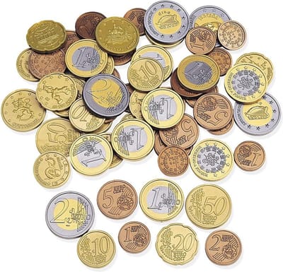 Learning Resources Play Euro Coins Set - 3+