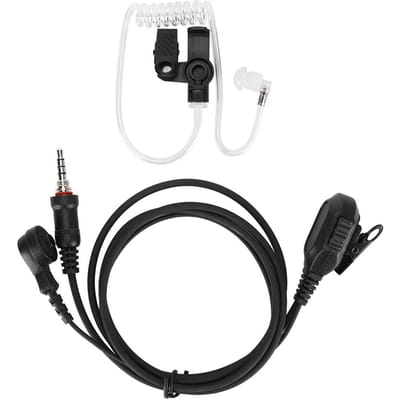 IP54 Waterdichte Luchtakoestische Geluidsbuis Oortelefoon voor ICOM ICM33 M25 M34 Radio Accessoire