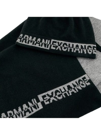 Armani Exchange herensjaal met kenmerkende stijl