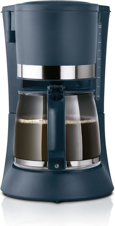 ApexArte® Koffiezetapparaat met Thermoskan - Koffiemachines - Zwart en Grijs