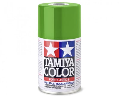 Tamiya Hobbyverf Acrylverf - TS-35 Park Green - Gloss - Acryl Spray - Verf spuitbus - 100 ml