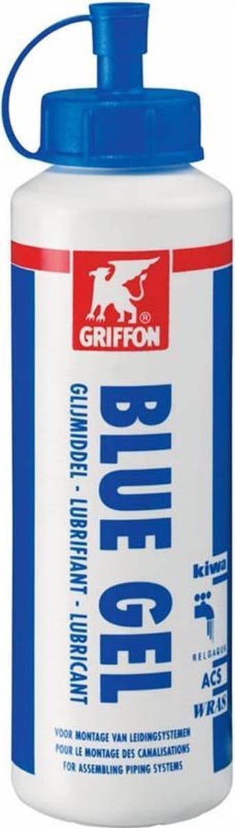 GRIF glijmiddel Blue Gel, bl, kabel, netto 250g, 250ml, zuurvrij