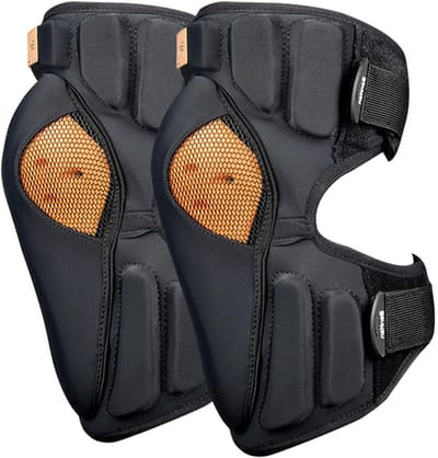 Kniebeschermers - Beschermers Set - Extreme Sport - Schokabsorberend Schuim - Maat M - Zwart