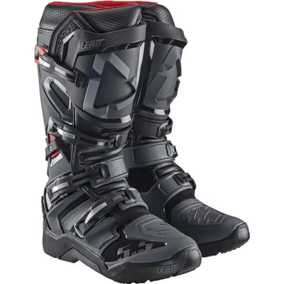 Leatt Moto 5.5 Flexlock Enduro Zwart Grijs Crosslaarzen - Laars