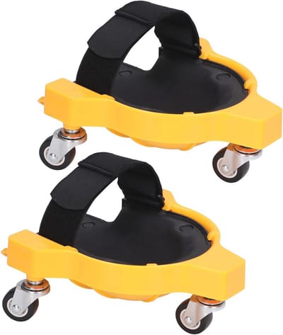 Multifunctionele Rollende Kniekussens met Universele Wielen - Ergonomische en Dempende Kniebescherming