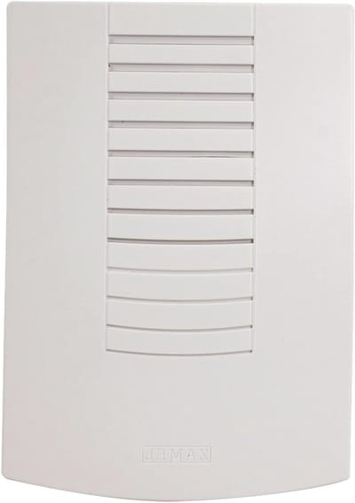 Elektronisch Klokkenspel - Tweekleurig Geluid - Deur Signaling - Gladde Volumeregeling - 11 x 3.5 x 15 cm - Wit