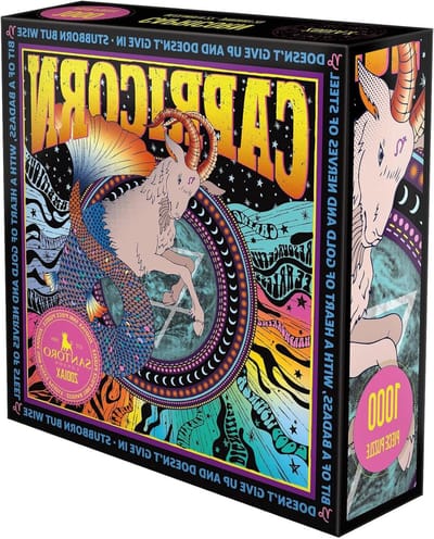 Legpuzzel 1000 stukjes - Horoscoop Puzzel Zodiac - Ontspannen Tijd Verdrijven - Gedetailleerd Sterrenbeeld Ontwerp - 51 x 51 cm
