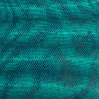 DROPS Fabel Long Print - 918 smaragd - Wol Garen