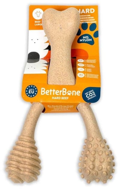 BetterBone - Hondenspeelgoed - Kauwbot - Groot Hard Rundvlees: Rundvlees / Groot