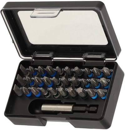 Wiha Schroevendraaier bit set 31-delig staal 41126