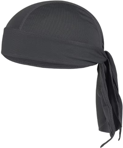 CHPN - Bandana - Sport bandana - Sportmuts - Donkergrijs - Sportmutsje - Bandana voor Volwassenen - One size - Ventilerend