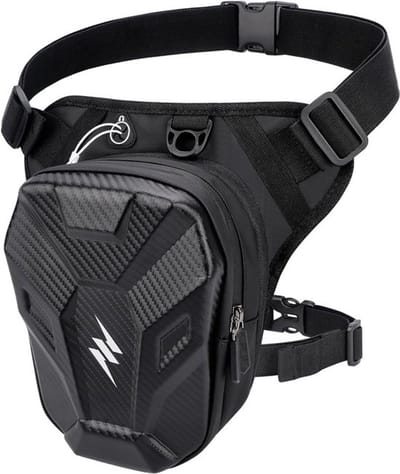 Motorfiets Been Tas, Heuptas voor Mannen en Vrouwen, Waterdichte Fietstas en Hiking Tas voor Actieve Outdooractiviteiten
