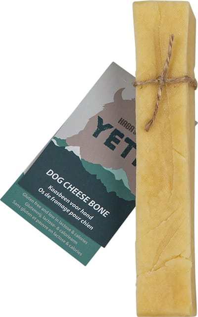 Petsolutions YETI haba's kaasbeen voor honden large 80 gr - tandverzorgend - glutenvrij - laag in lactose en calorieen - 1 staaf