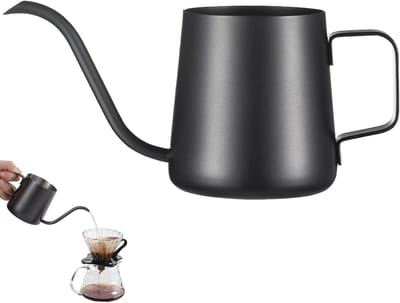 Kleine Gieter voor Kamerplanten 350 ml - Roestvrij Staal, Elegante Mini-Gieter met Lange Uitloop