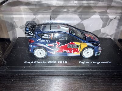 Ford Fiesta WRC - Ogier/Ingrassia - 2018 - Atlas 1:43