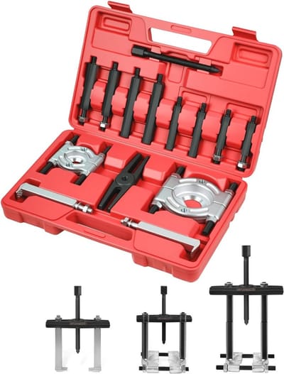 Set van 14 sterke lagerverdelers - 5 ton capaciteit - lagerafzuigset - voor 5 cm en 7,6 cm lagers