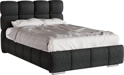 Tweepersoonsbed Bliss / Eenpersoonsbed 120 x 200 cm met opbergruimte, lattenbodem en 7zonen Multipocketmatratze CIRA (24cm)