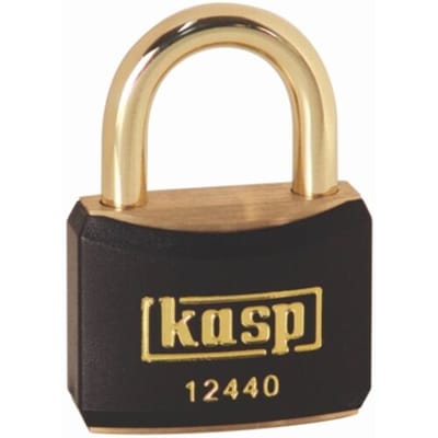 Kasp K12440BLAD Hangslot 40 mm Verschillend sluitend Goud-geel Sleutelslot