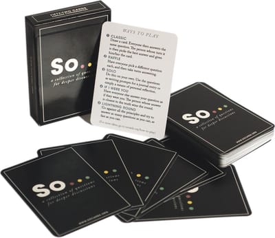 So Cards: A Collection of Questions for Deeper Discussions (Volume Two)