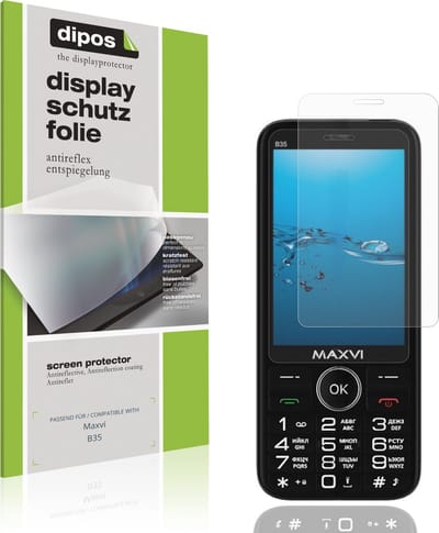 dipos – 4x Matte Beschermfolie geschikt voor Maxvi B35 | Krasbestendige & antireflecterende Screenprotector Ultra-Thin