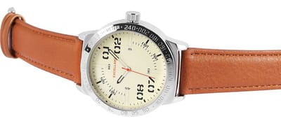 EXCELLANC Herenhorloge kunstleer Mineralglas