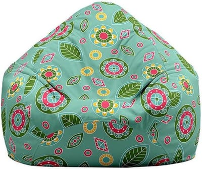 Zitzakhoes - Luie bank - Ontspannen zitten - Machinewasbaar - 70x80cm - Groen